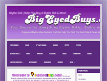 Tablet Screenshot of bigeyedbuys.com